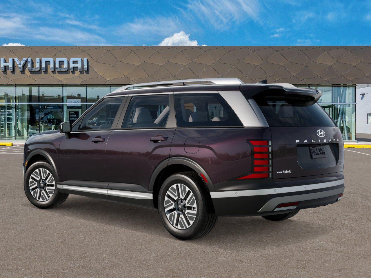 2027 Hyundai PALISADE HYBRID Blue SEL Premium 8P