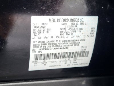 2024 Ford Explorer XLT