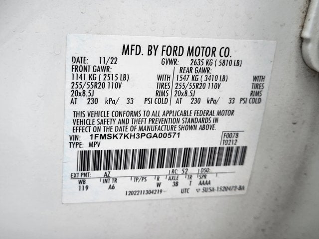 2023 Ford Explorer ST-Line