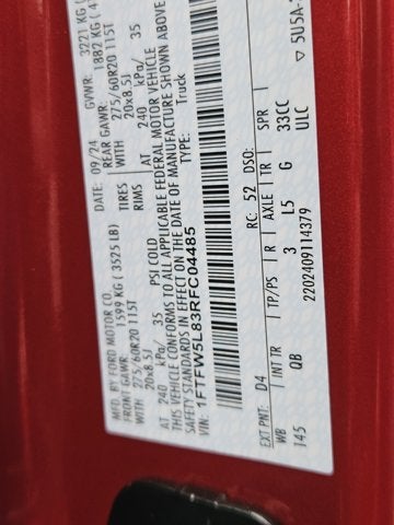 2024 Ford F-150 LARIAT