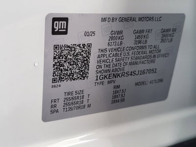 2025 GMC Acadia FWD Elevation
