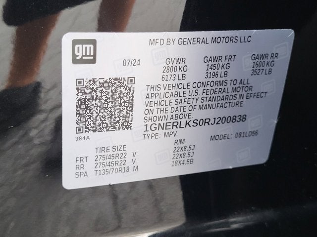 2024 Chevrolet Traverse FWD RS