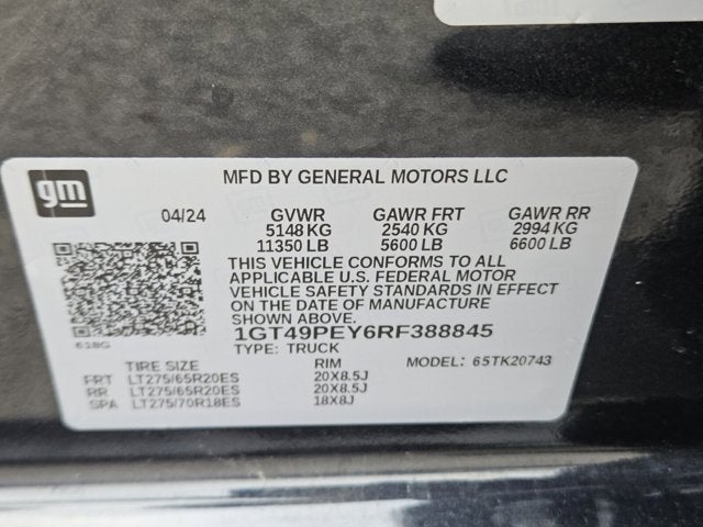 2024 GMC Sierra 2500HD AT4