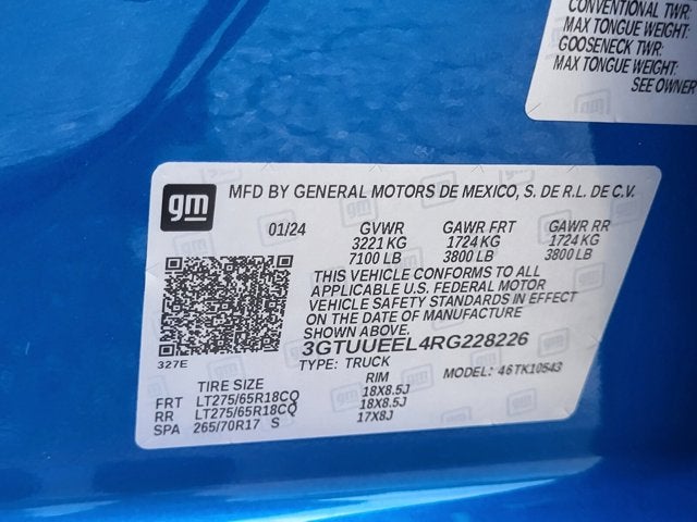 2024 GMC Sierra 1500 AT4