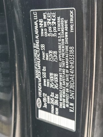 2022 Hyundai SANTA CRUZ SEL