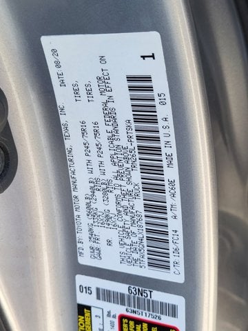 2020 Toyota Tacoma 2WD SR5