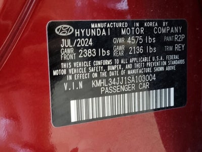 2025 Hyundai SONATA HYBRID SEL