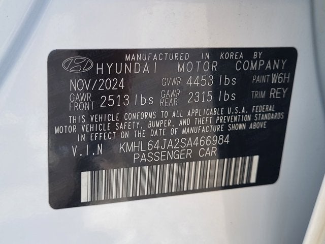 2025 Hyundai SONATA SEL