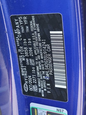 2025 Hyundai ELANTRA SEL Convenience