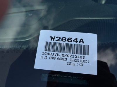 2022 Jeep Grand Wagoneer Series I