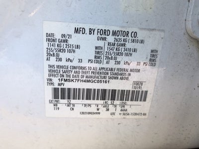 2021 Ford Explorer Limited