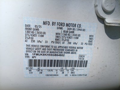 2025 Ford Explorer ST-Line