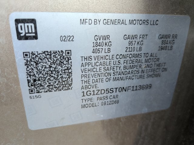 2022 Chevrolet Malibu LT