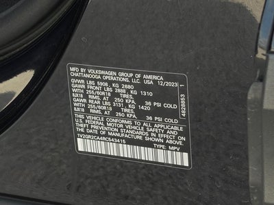 2024 Volkswagen Atlas 2.0T Peak Edition SEL
