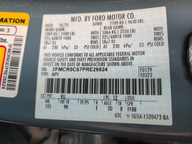 2023 Ford Bronco Sport Outer Banks®