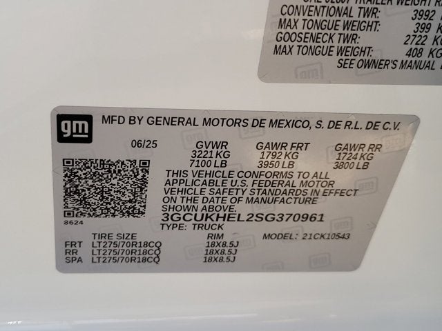 2025 Chevrolet Silverado 1500 ZR2