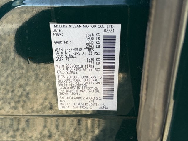 2024 Nissan Pathfinder SL