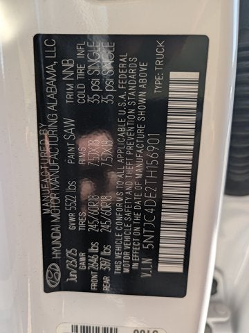 2026 Hyundai SANTA CRUZ SEL Activity
