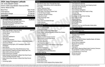 2024 Jeep Compass Latitude