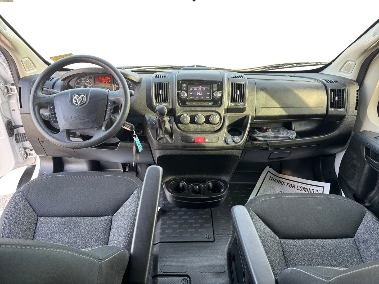 2021 RAM ProMaster Cargo Van Low Roof