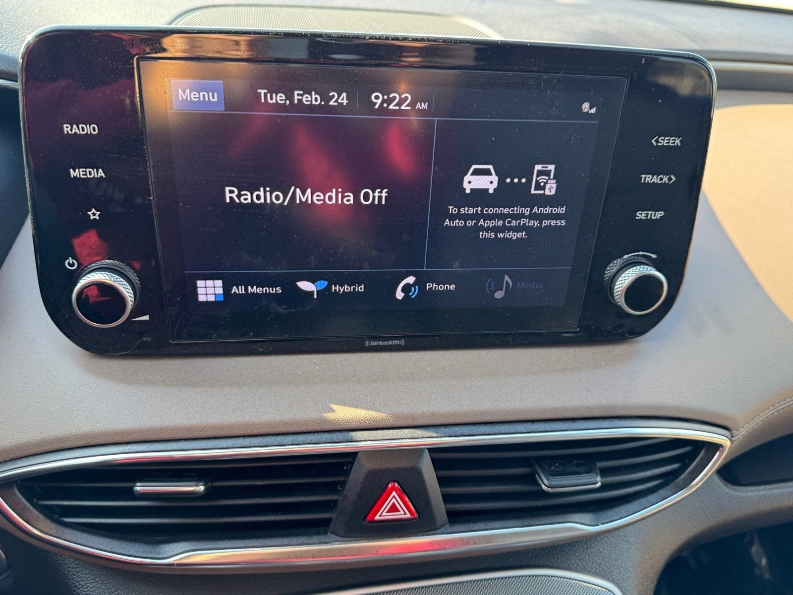 2021 Hyundai SANTA FE HYBRID Blue