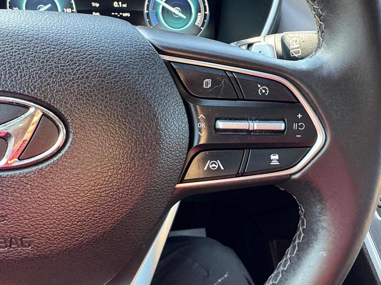 2021 Hyundai SANTA FE HYBRID Blue