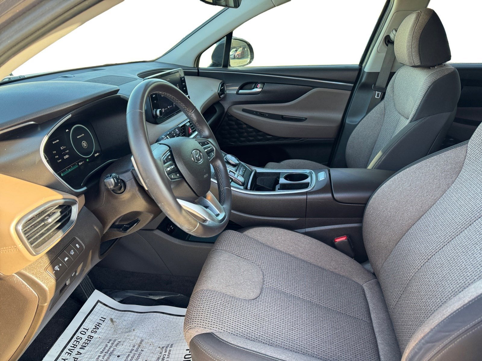 2021 Hyundai SANTA FE HYBRID Blue