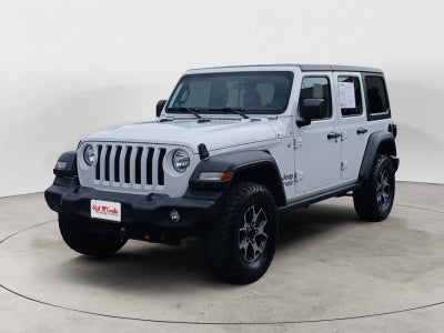 2019 Jeep Wrangler Unlimited Sport S W/ APPLE CARPLAY & ANDROID AUTO