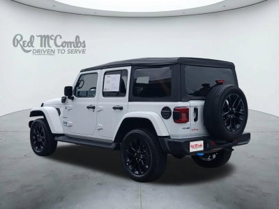 2022 Jeep Wrangler Unlimited Sahara 4xe W/ ANDROID AUTO & APPLE CARPLAY