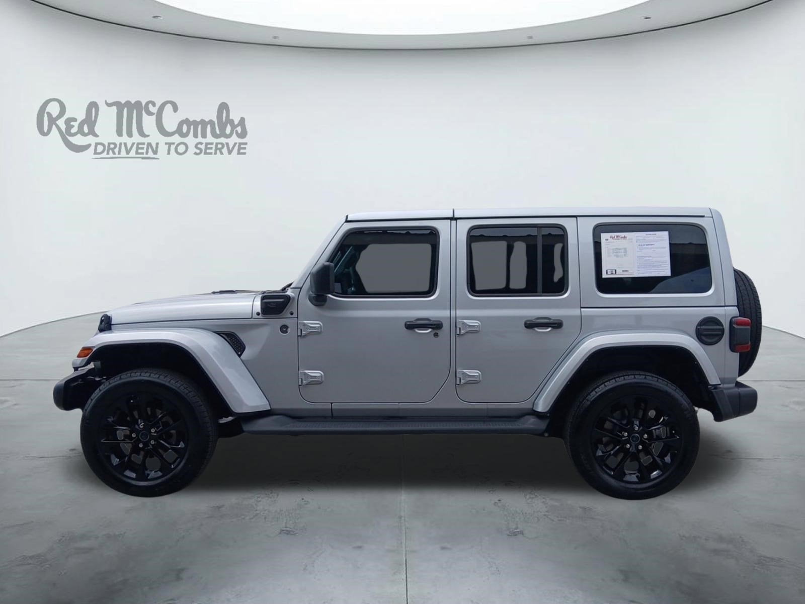 Used 2024 Jeep Wrangler 4xe Sahara 4XE with VIN 1C4RJXP65RW217514 for sale in San Antonio, TX