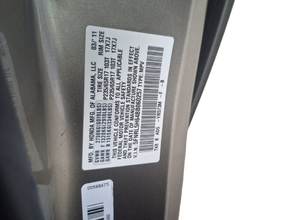 2011 Honda Odyssey EX-L