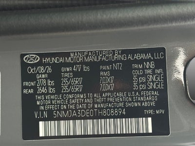 2026 Hyundai TUCSON SE