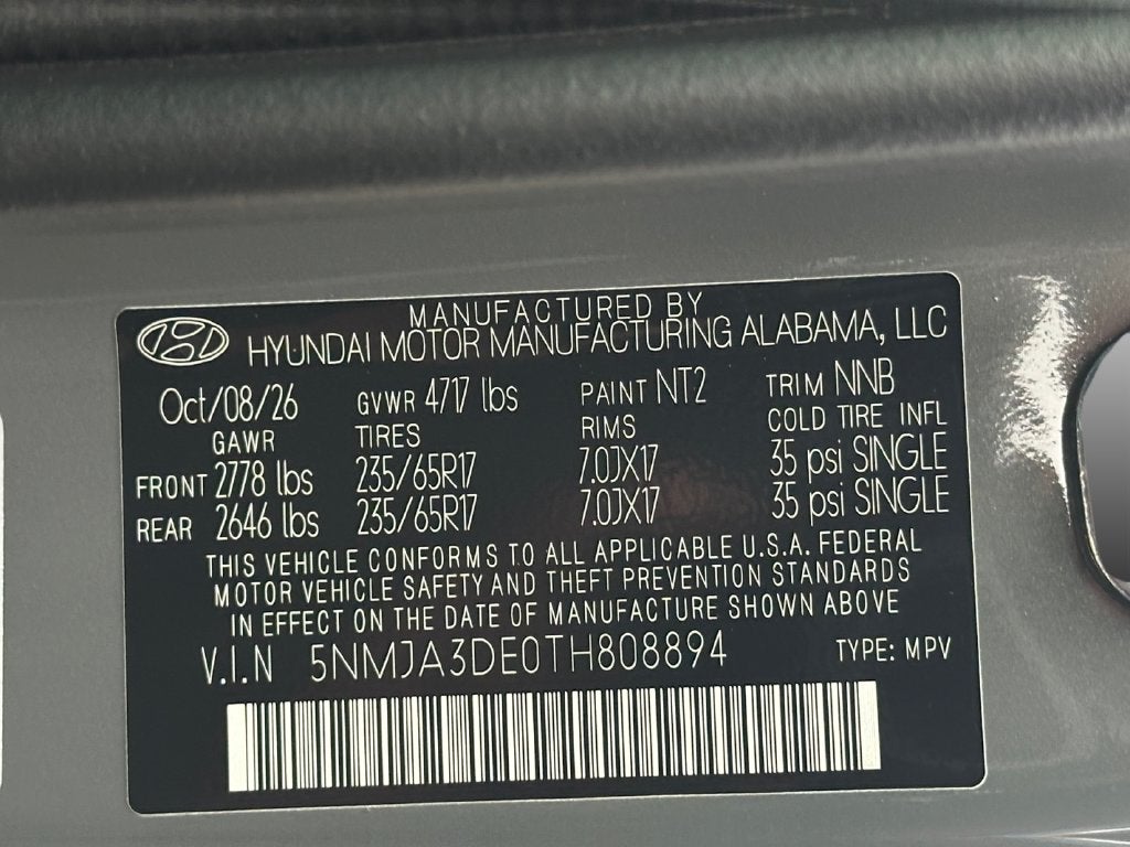 2026 Hyundai TUCSON SE