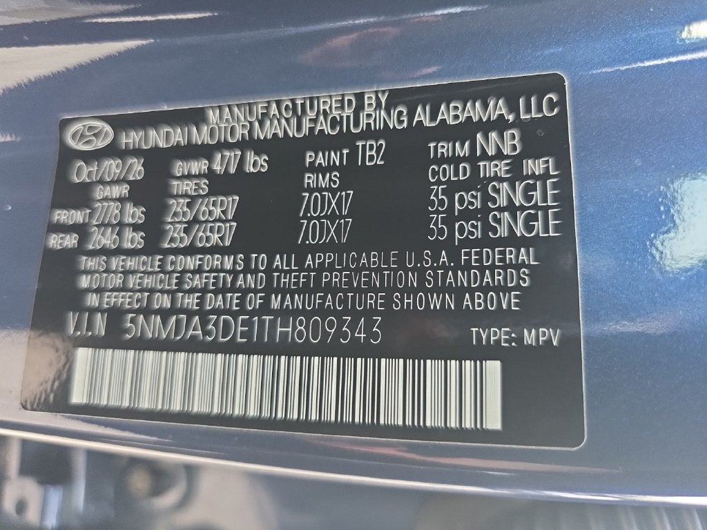 2026 Hyundai TUCSON SE