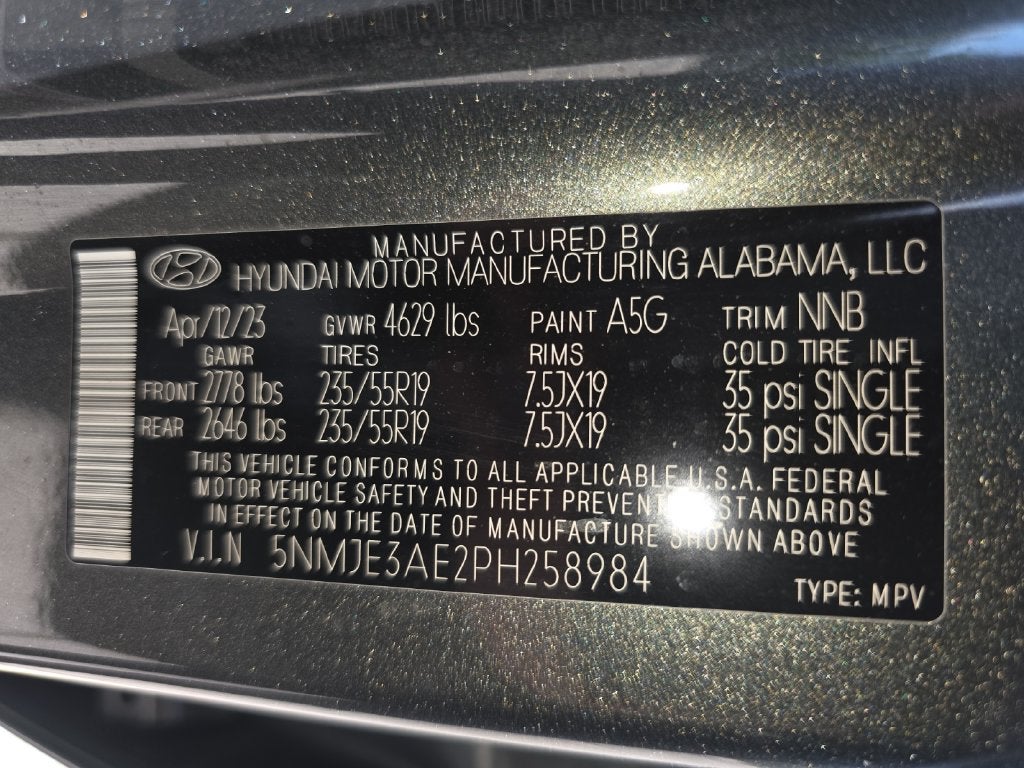 2023 Hyundai TUCSON Limited