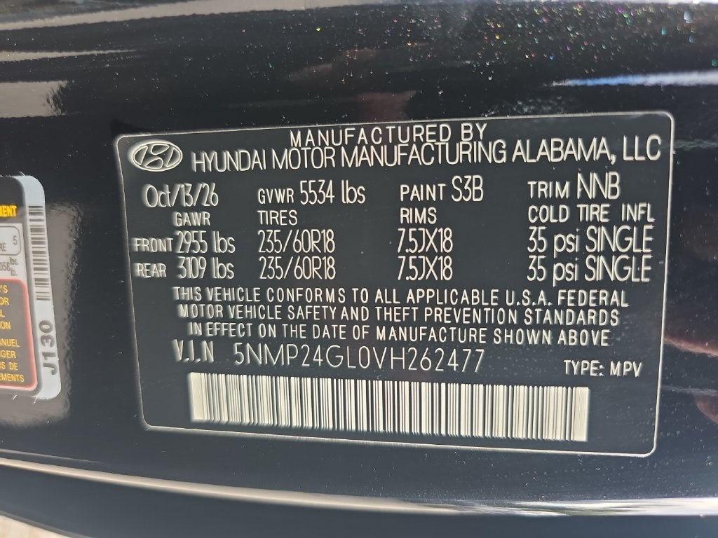 2027 Hyundai SANTA FE SEL