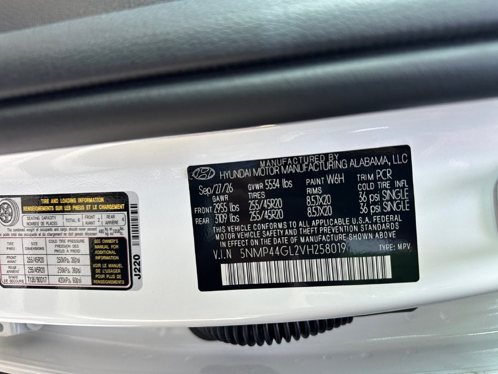 2027 Hyundai SANTA FE Limited