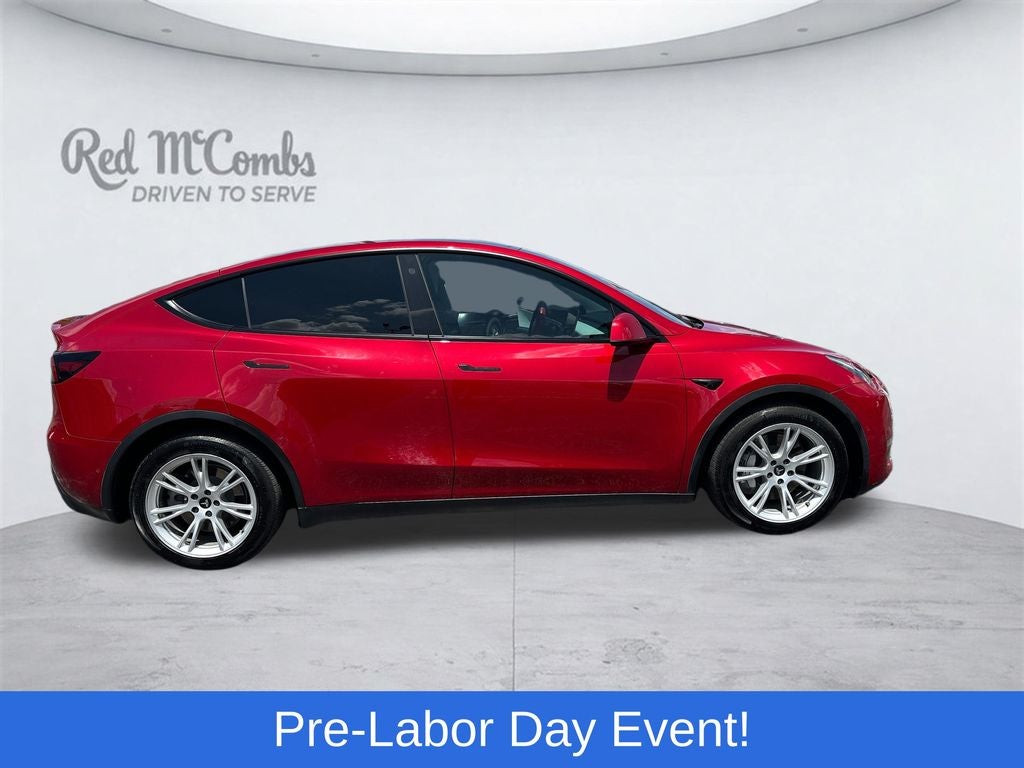 Used 2021 Tesla Model Y Long Range with VIN 5YJYGDEE4MF212417 for sale in San Antonio, TX