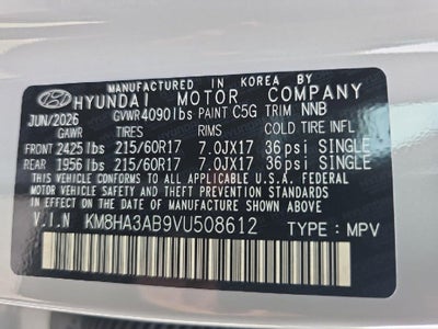 2027 Hyundai KONA SE