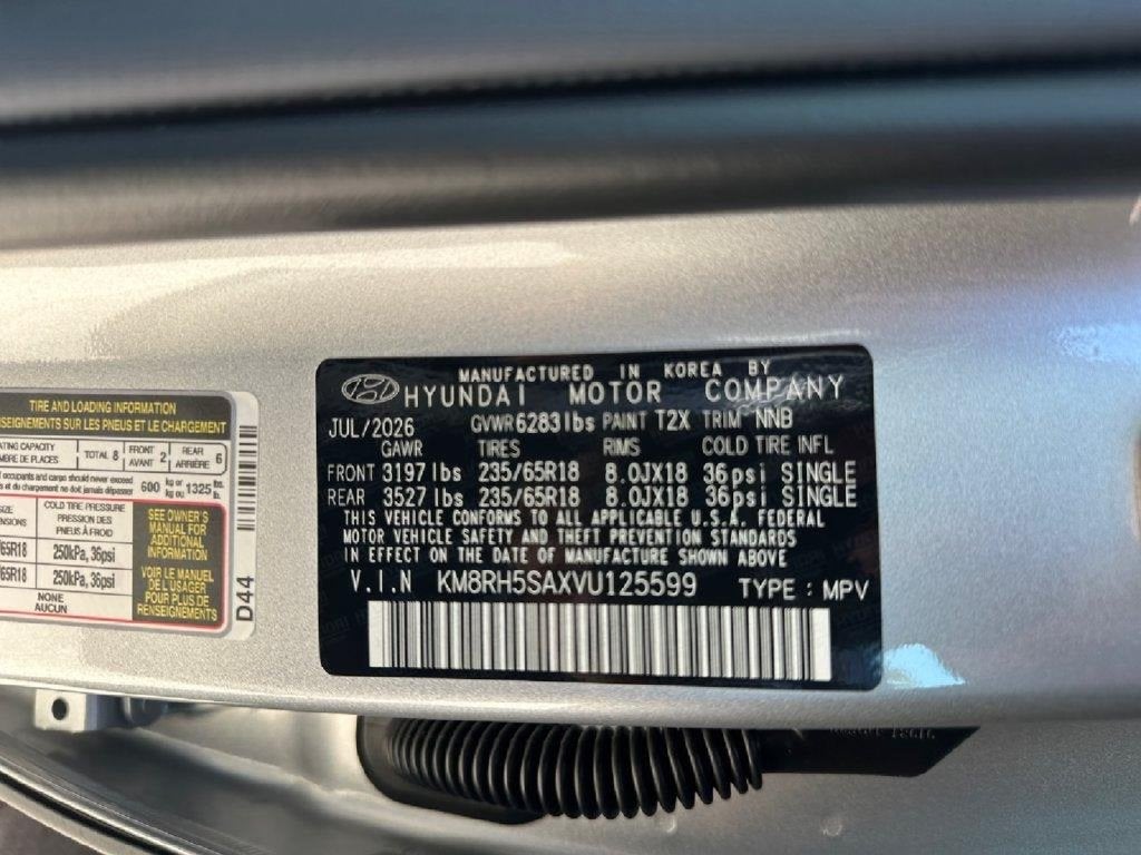 2027 Hyundai PALISADE HYBRID Blue SEL Premium