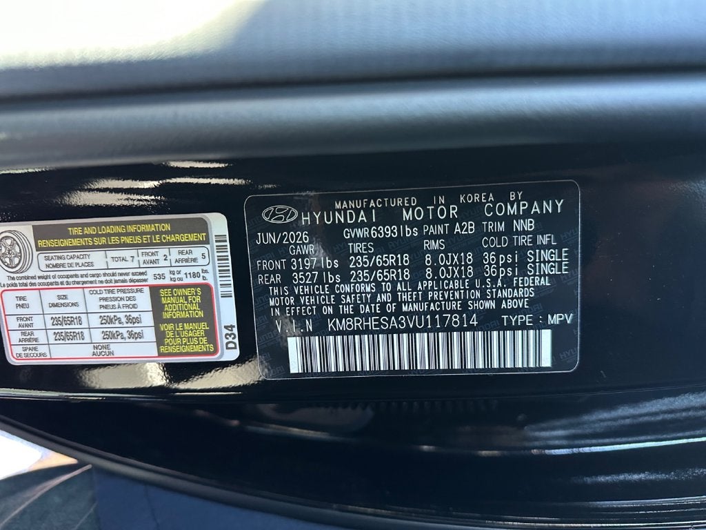 2027 Hyundai PALISADE HYBRID SEL Premium
