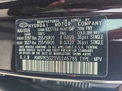2027 Hyundai PALISADE Limited