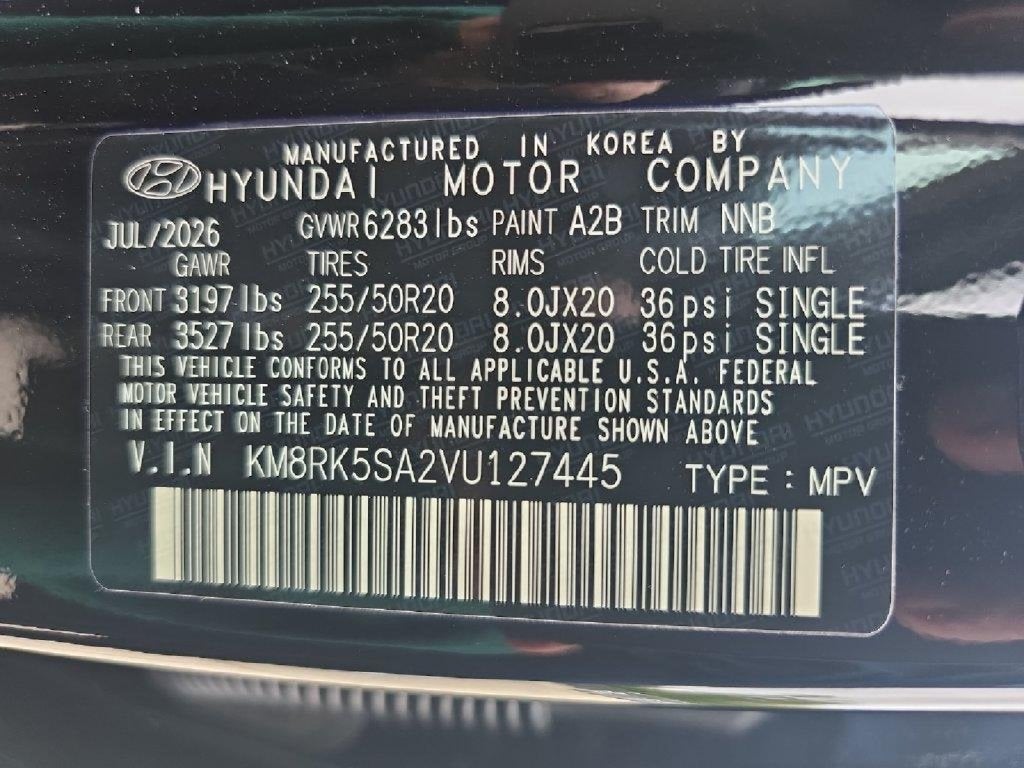 2027 Hyundai PALISADE HYBRID Limited