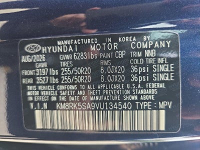 2027 Hyundai PALISADE HYBRID Limited