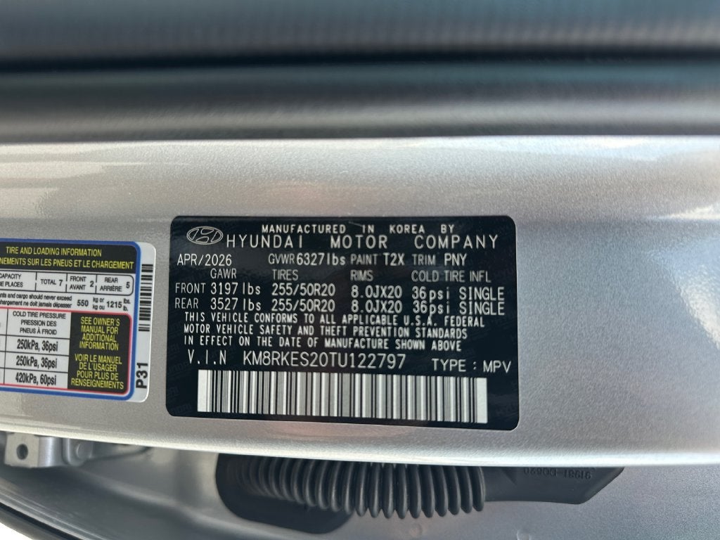 2026 Hyundai PALISADE Limited