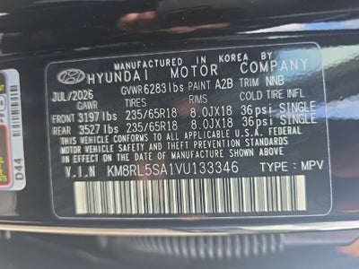 2027 Hyundai PALISADE HYBRID Blue SEL