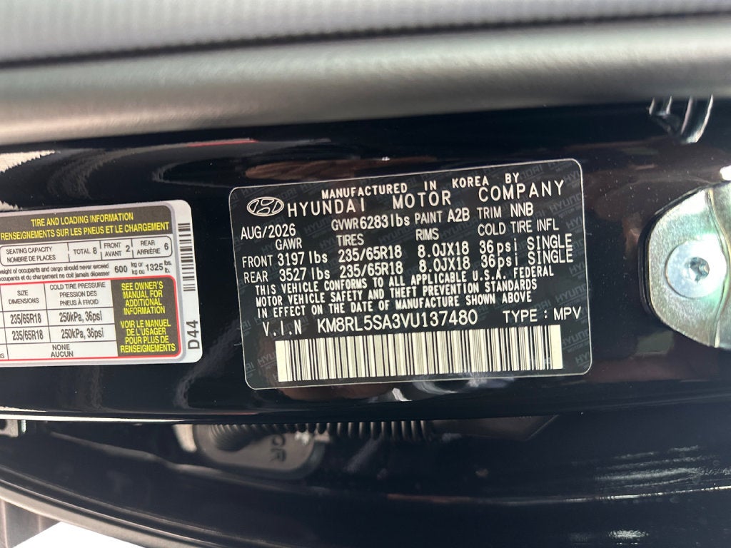 2027 Hyundai PALISADE HYBRID Blue SEL