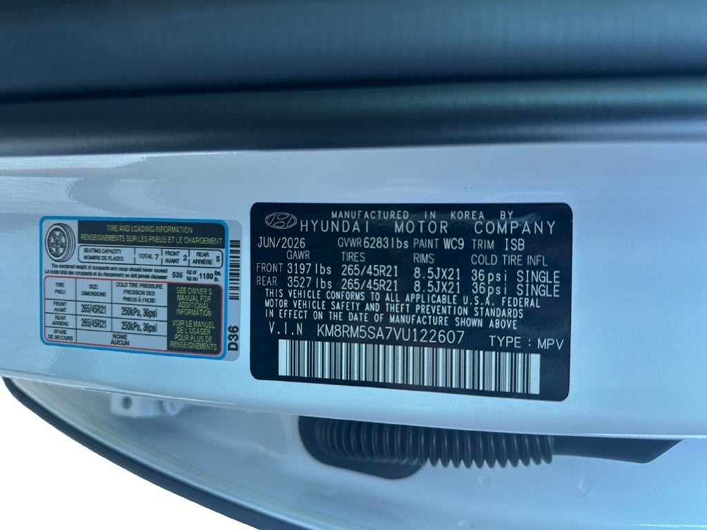 2027 Hyundai PALISADE HYBRID Calligraphy