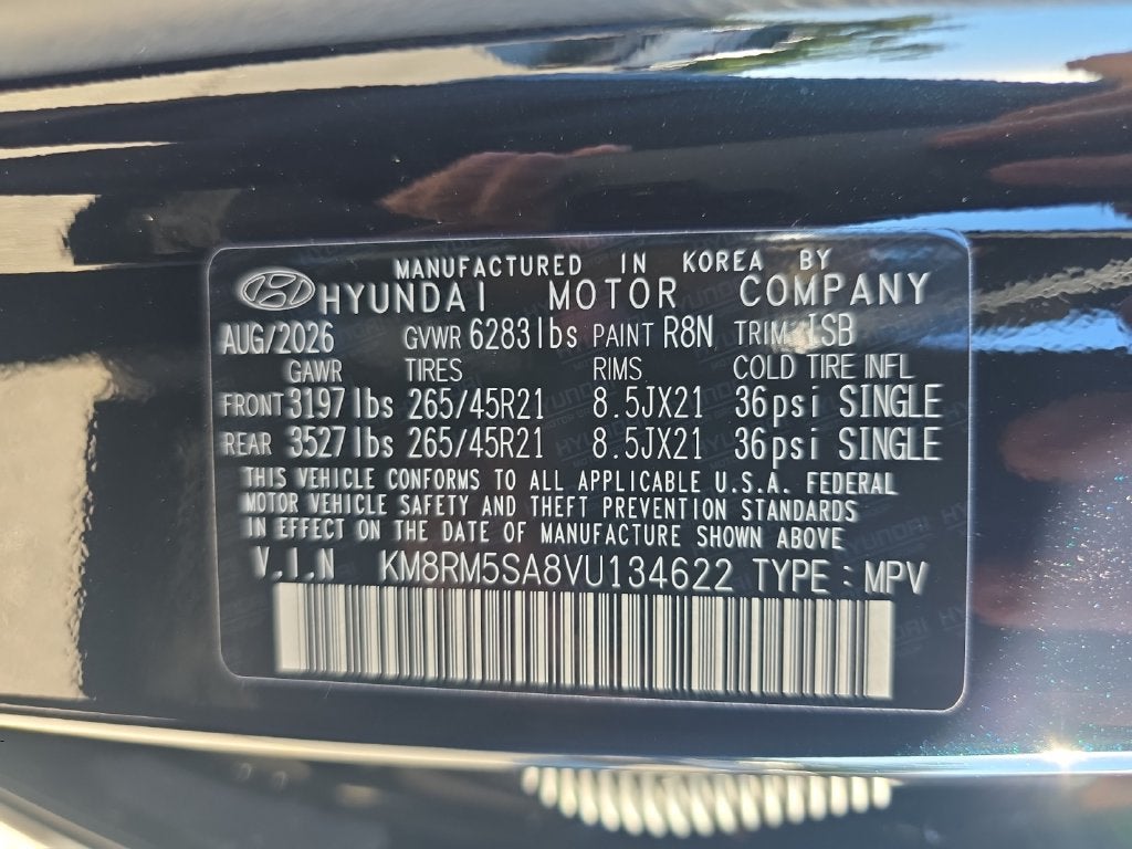 2027 Hyundai PALISADE HYBRID Calligraphy