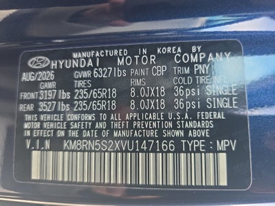 2027 Hyundai PALISADE SEL